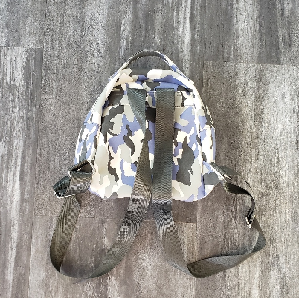 Blue Camo PrettyLittleThing Mini Backpack - Picture 4 of 4